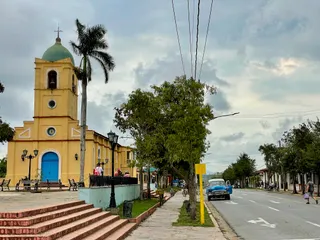 The town center of Viñales