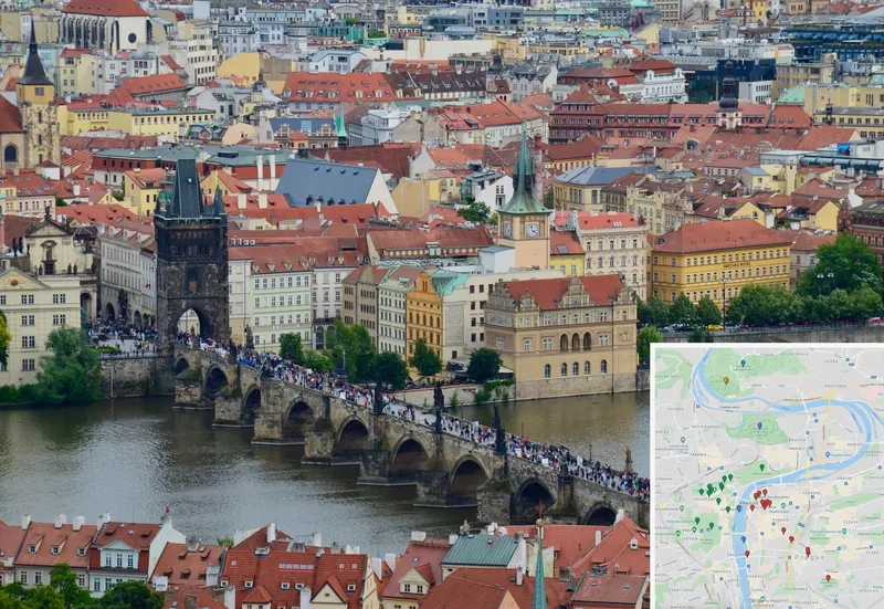 4-days Itinerary in Prague, Czechia - Map Included