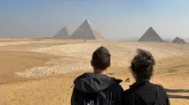 Exploring The Giza Plateau In Egypt