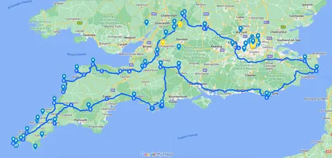 Planning a Two Weeks Trip in Southern England and London, United Kingdom